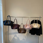 Large Capacity PU Leather Shoulder Underarm Bag