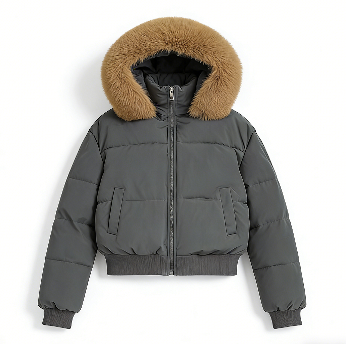 Hooded Loose Cotton Padded Coat