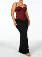 Fishbone Corset Mesh Camisole with Chest Pad