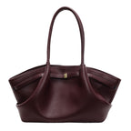 Large Capacity PU Leather Shoulder Underarm Bag