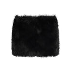Solid Color Slim Fit Hip Skirt