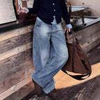 American Retro Loose Straight Leg Jeans